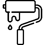 אייקון רולר צבע